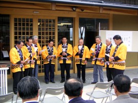 打越神社祭り歌保存会