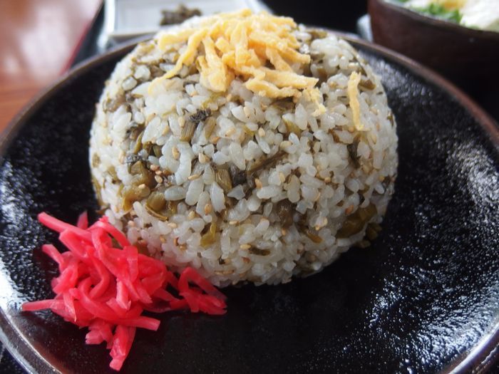 阿蘇の郷土料理「高菜めし」。高菜飯がおいしいお店3店舗をご紹介します。