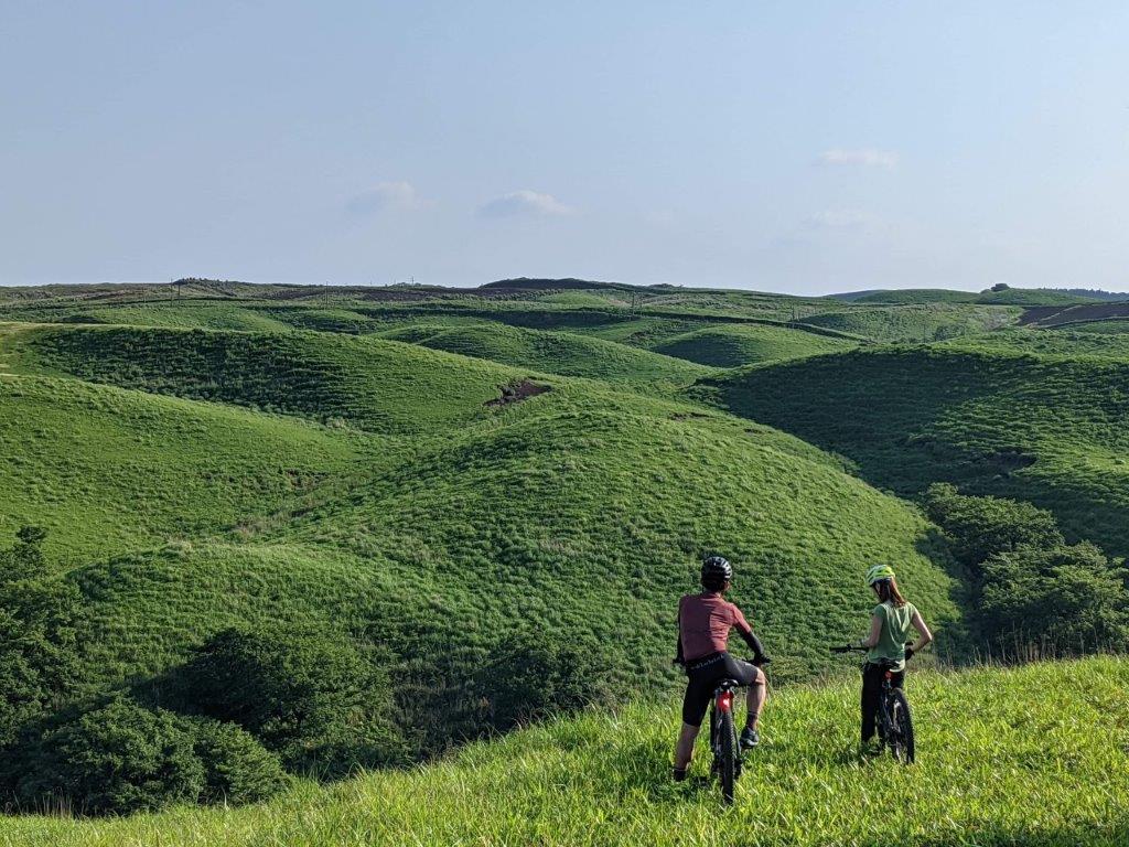 草原維持のサイクル 魅力 道の駅 阿蘇
