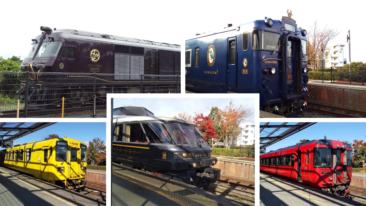 【鉄道サボ　愛称板】（表）阿 蘇 Ｂ寝台（裏）阿 蘇 ASO ○【鉄道サボ 愛称板】（表）みやこ B寝台（裏）白 - メルカリ