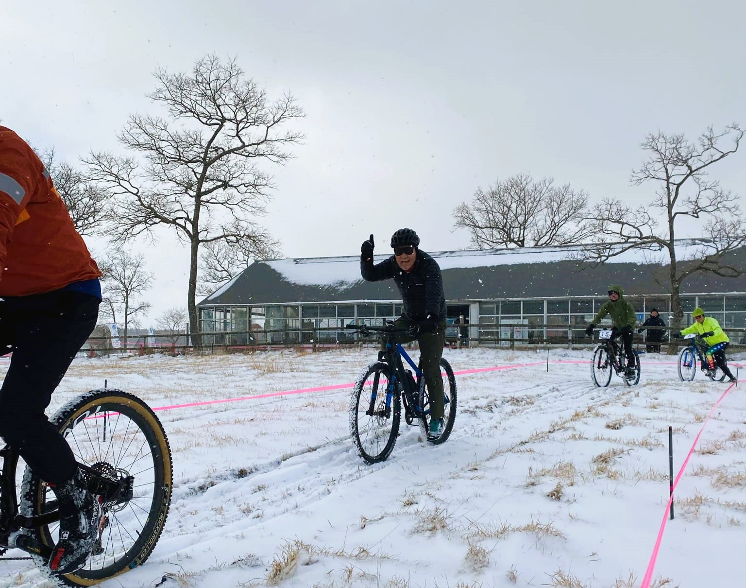 コルナゴ部長こと中尾公一さんレポート「産山村雪上MTB耐久ライド