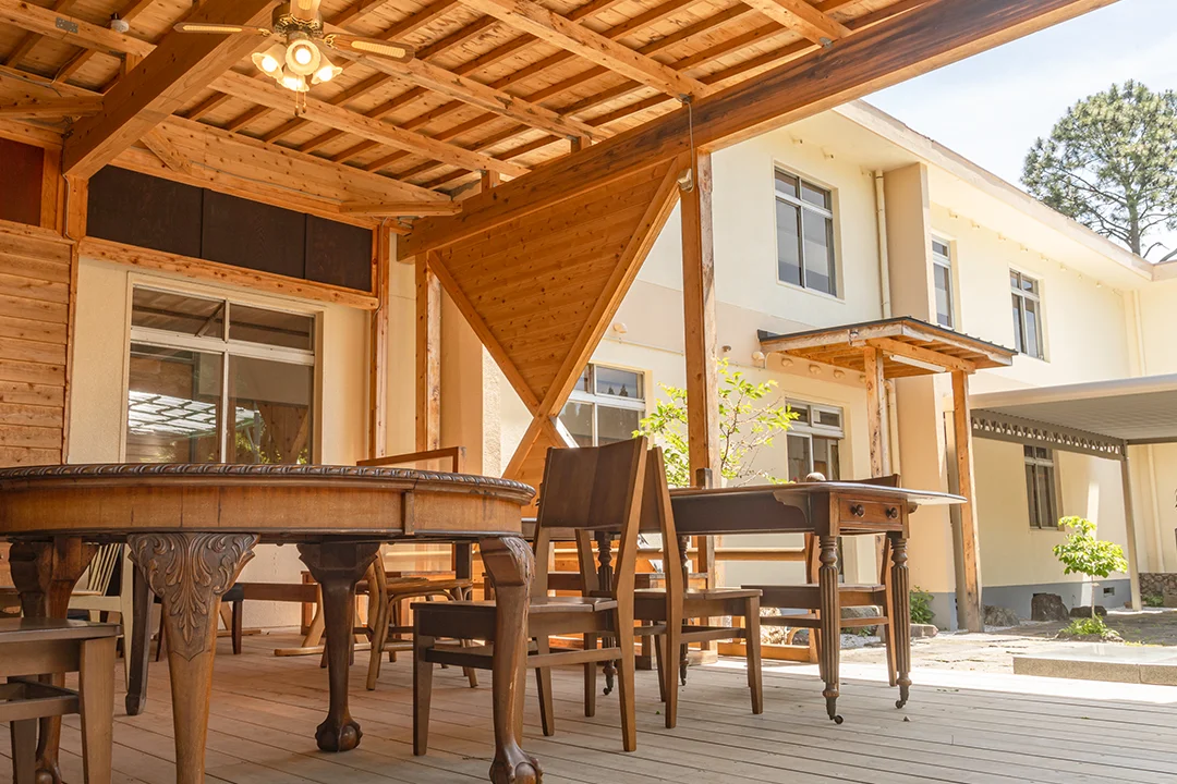 ASOホステル登山口(ASO Hostel Tozanguchi)室外交誼空間