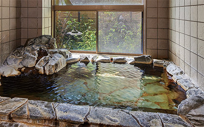 Aso Park Resort hot spring in Aso