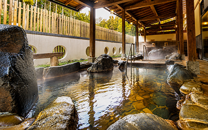Grandvrio Hotel hot spring in Aso