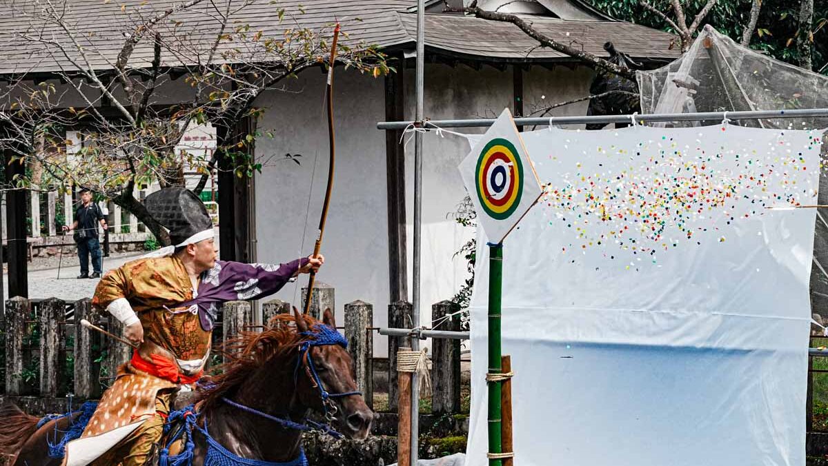 阿蘇神社田實祭-流鏑馬